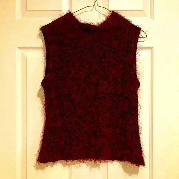 Karen Kane Women’s Top Knit Blouse Sleeveless - Picture 2 of 5